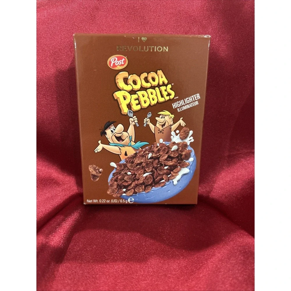I Love Revolution Cocoa Pebbles Highlighter Palette Girl Gift‎ Makeup New Blush